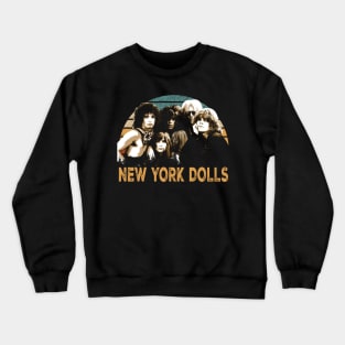 Raw Energy New York Dolls Live Performances Crewneck Sweatshirt